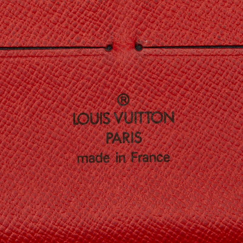 Louis Vuitton Monogram China Run Zippy Organizer Zip Around Wallet