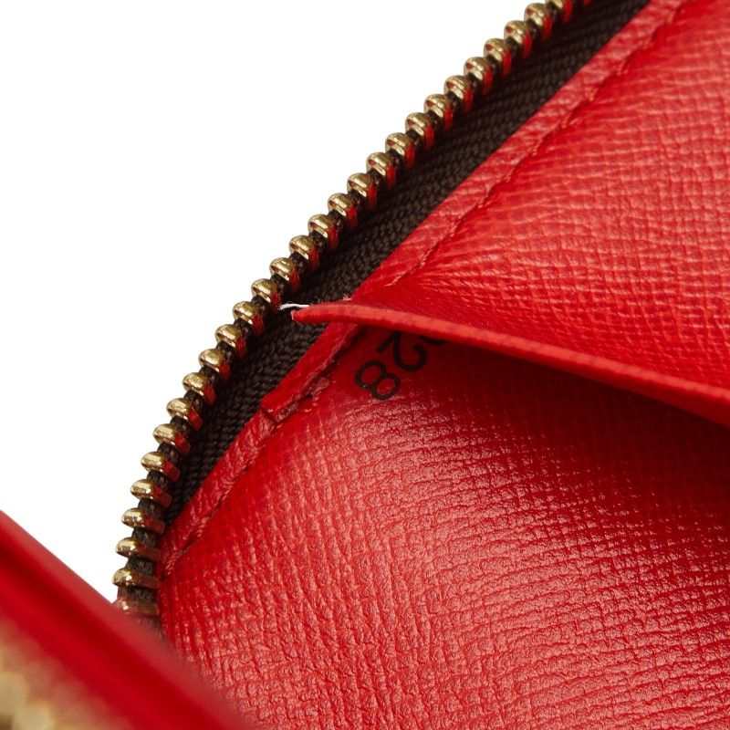 Louis Vuitton Monogram China Run Zippy Organizer Zip Around Wallet