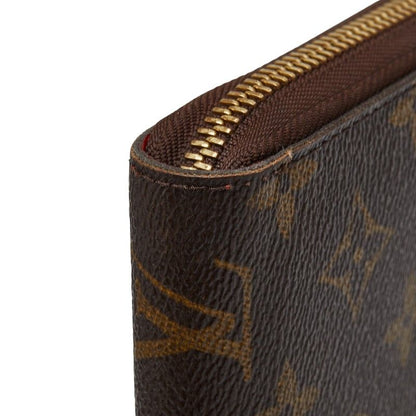 Louis Vuitton Monogram China Run Zippy Organizer Zip Around Wallet