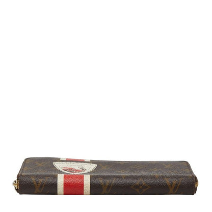 Louis Vuitton Monogram China Run Zippy Organizer Zip Around Wallet