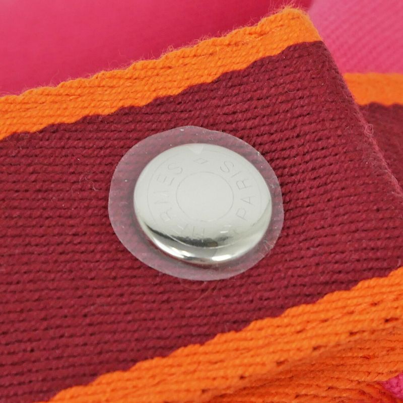 Hermes Bric-a-Brac PM Handbag Pouch Hibiscus Pink