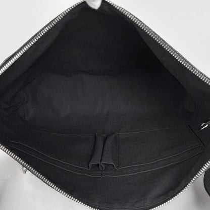 Louis Vuitton Mick MM Shoulder Crossbody Shoulder Bag Damier Graphite Black
