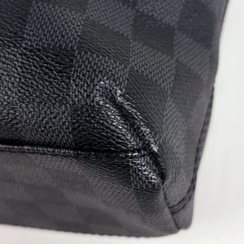 Louis Vuitton Mick MM Shoulder Crossbody Shoulder Bag Damier Graphite Black