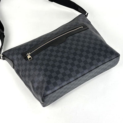 Louis Vuitton Mick MM Shoulder Crossbody Shoulder Bag Damier Graphite Black