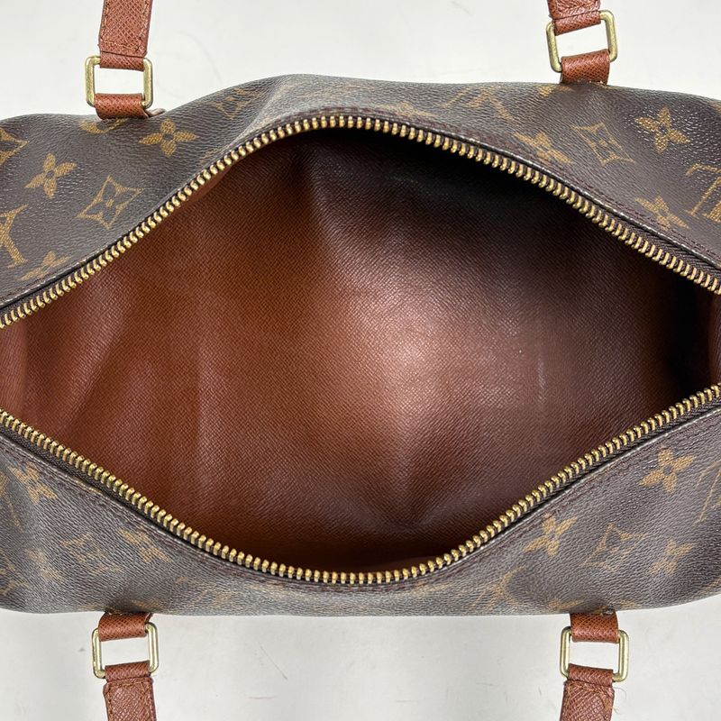 Louis Vuitton Papillon 30 Barrel Bag Tube Shape Old and Old Handbag