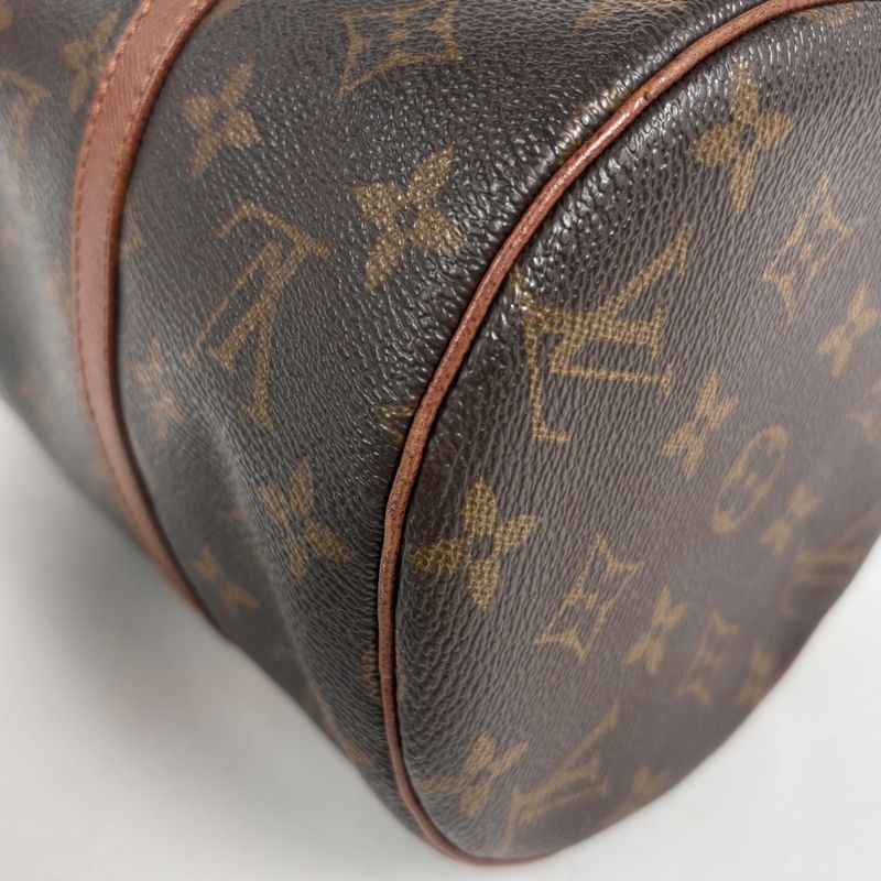 Louis Vuitton Papillon 30 Barrel Bag Tube Shape Old and Old Handbag