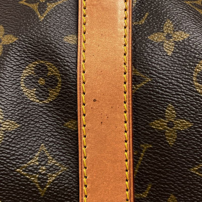 Louis Vuitton Keepall 55 Travel Boston Bag Monogram Brown