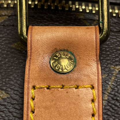 Louis Vuitton Keepall 55 Travel Boston Bag Monogram Brown