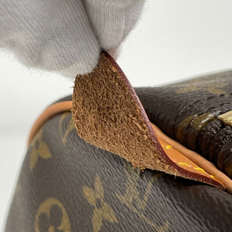 Louis Vuitton Keepall 55 Travel Boston Bag Monogram Brown