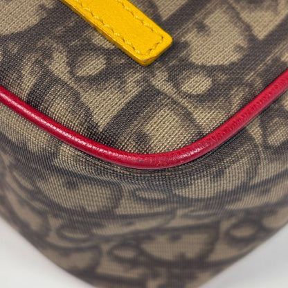 Dior Christian Trotter Pattern Shoulder Bag Rasta Crossbody Coated