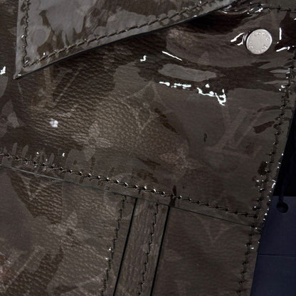 Louis Vuitton Monogram Eclipse Glaze Jacket Logo Cowhide