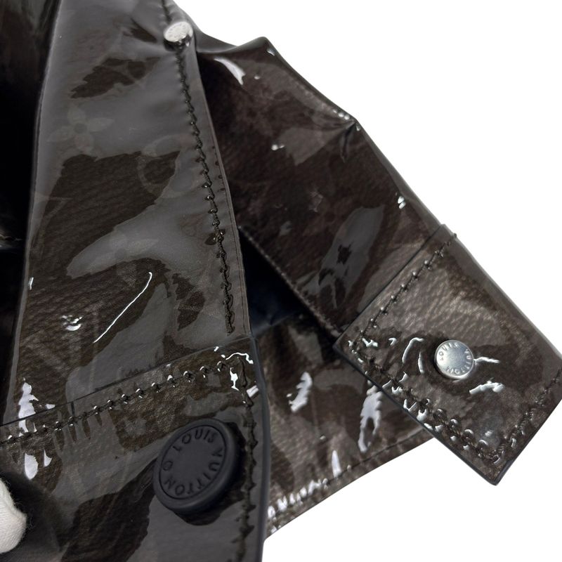 Louis Vuitton Monogram Eclipse Glaze Jacket Logo Cowhide