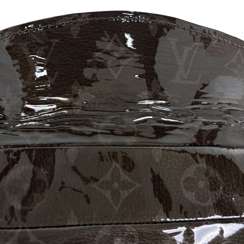 Louis Vuitton Monogram Eclipse Glaze Jacket Logo Cowhide