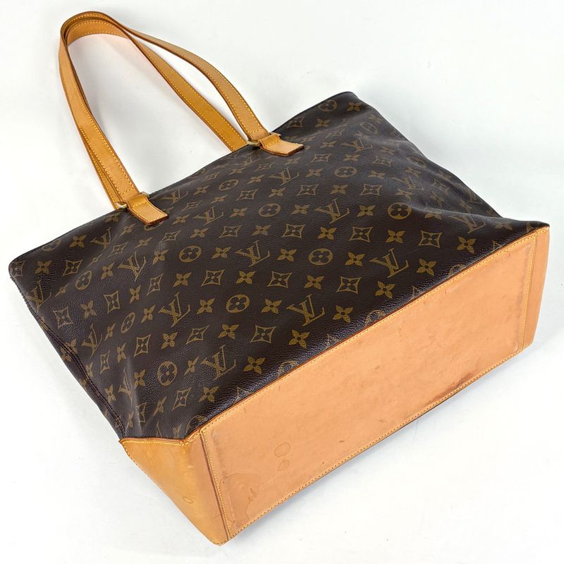 Louis Vuitton Hippo Mezzo Shoulder Bag Shoulder Tote Monogram Brown