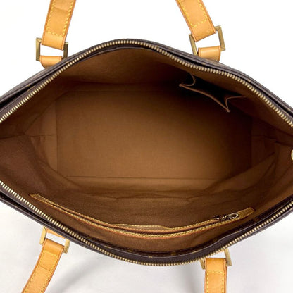 Louis Vuitton Hippo Mezzo Shoulder Bag Shoulder Tote Monogram Brown
