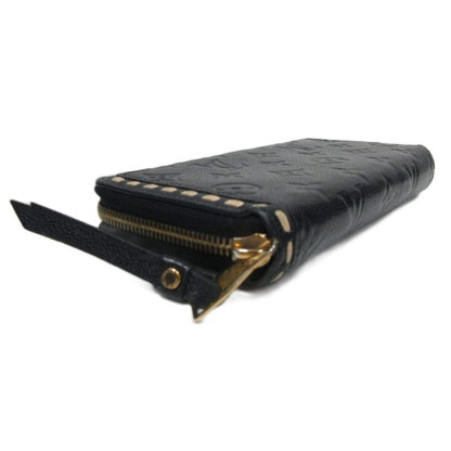 Louis Vuitton Monogram Empreinte Zippy Long Wallet Leather Round