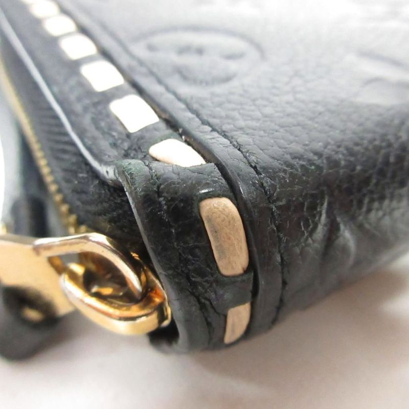 Louis Vuitton Monogram Empreinte Zippy Long Wallet Leather Round