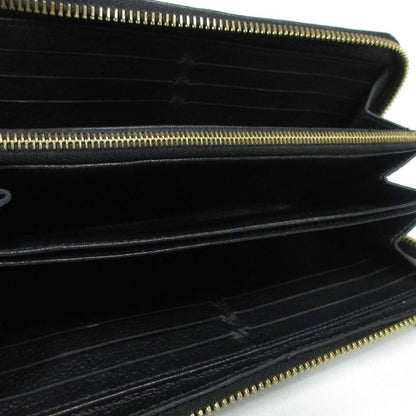 Louis Vuitton Monogram Empreinte Zippy Long Wallet Leather Round
