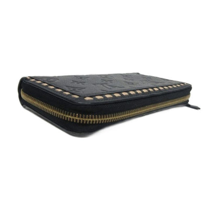 Louis Vuitton Monogram Empreinte Zippy Long Wallet Leather Round