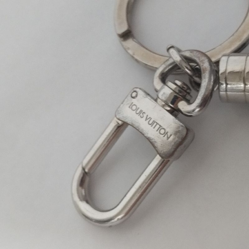 Louis Vuitton Porte Cles Cube Key Holder Charm Keychain