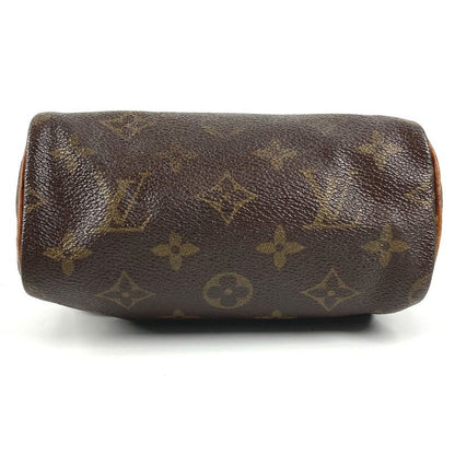 Louis Vuitton Shoulder Bag Mini Speedy Monogram Canvas Brown