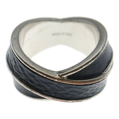 Louis Vuitton Bag Entrelac Ring Monogram Eclipse Silver Black