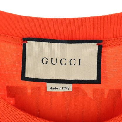Gucci Chime for Dhange Print Short Sleeve T-Shirt Red