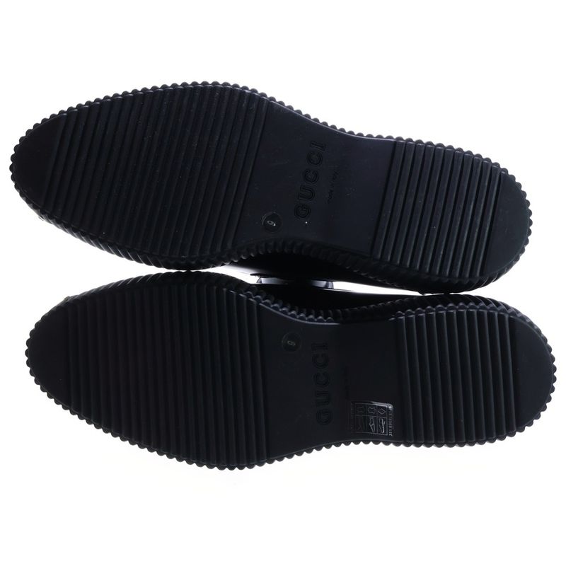 Gucci Horsebit Clear Loafers Shoes Black