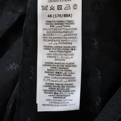 Gucci Cotton Nylon Long Coat Black