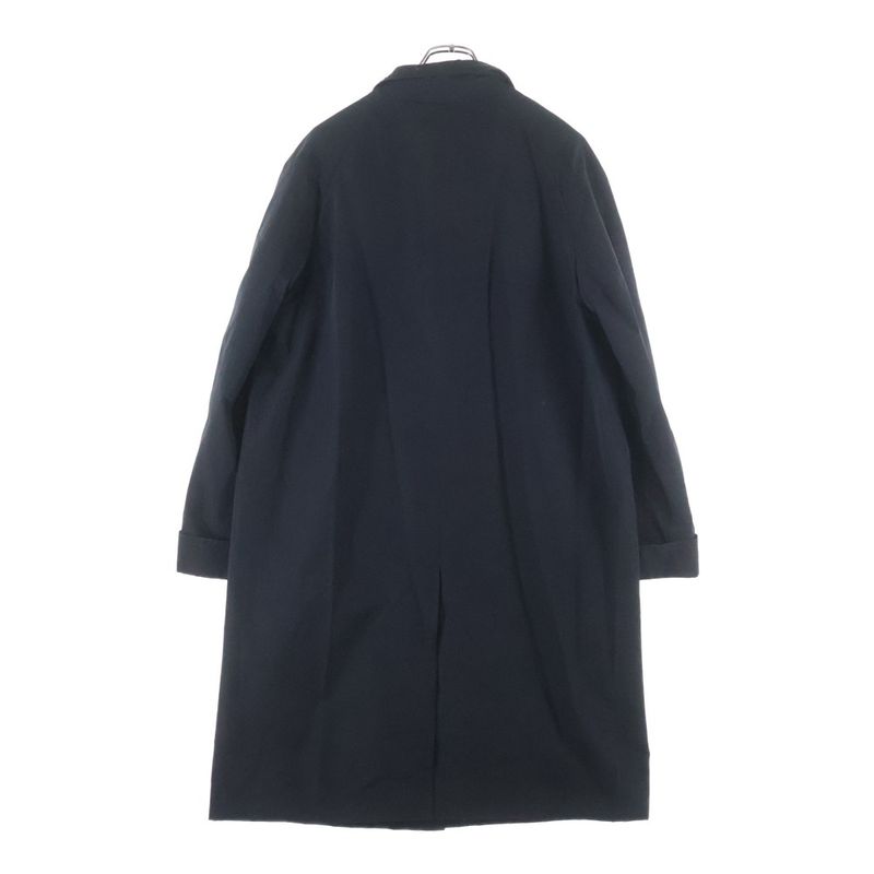 Gucci Cotton Nylon Long Coat Black