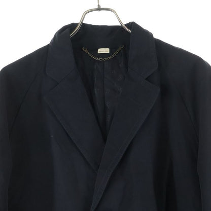 Gucci Cotton Nylon Long Coat Black