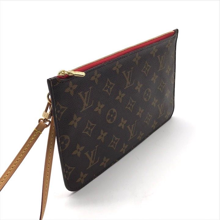 Louis Vuitton Monogram Neverfull Strap Pouch