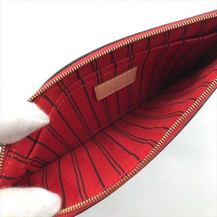 Louis Vuitton Monogram Neverfull Strap Pouch