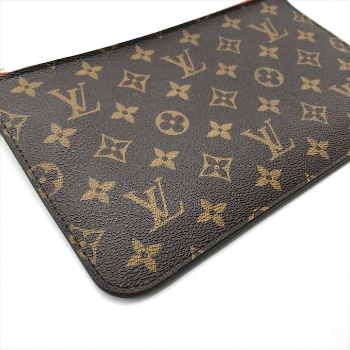 Louis Vuitton Monogram Neverfull Strap Pouch