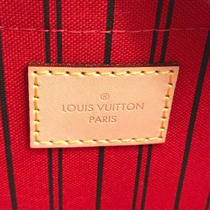 Louis Vuitton Monogram Neverfull Strap Pouch
