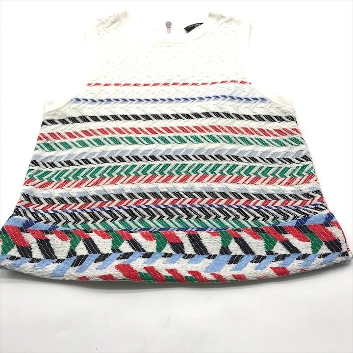 Chanel Karl Lagerfeld Cropped Knit Top Tank Top Sleeveless 34 Sweater