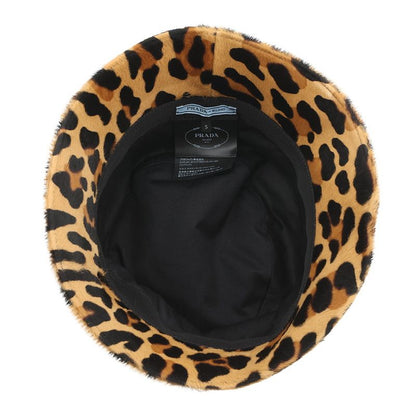 Prada Hat Leopard Print Halaco S Bucket Hat