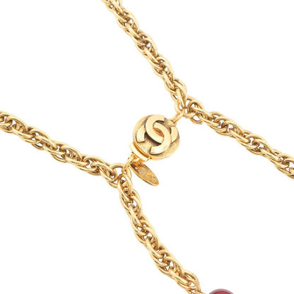 Chanel Necklace Gripois CC Logo Metal