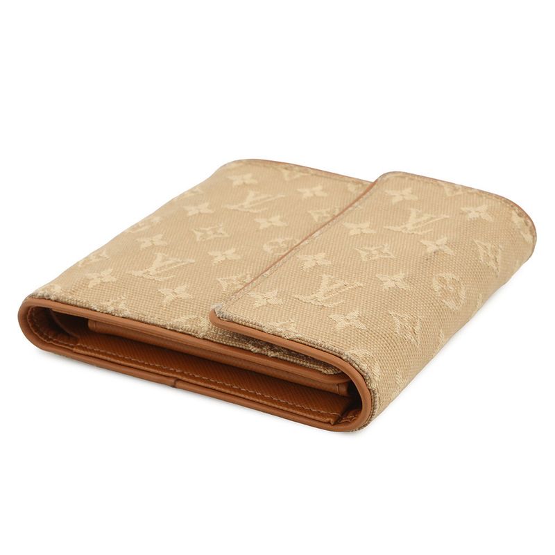 Louis Vuitton Trifold Wallet Monogram Mini Portobier Cult Cles Monet