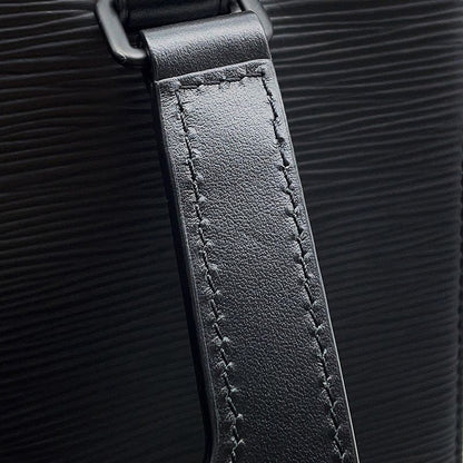 Louis Vuitton Handbag Epi Sac Plafold 2-Way Shoulder Black Noir