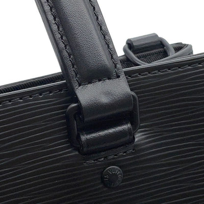 Louis Vuitton Handbag Epi Sac Plafold 2-Way Shoulder Black Noir