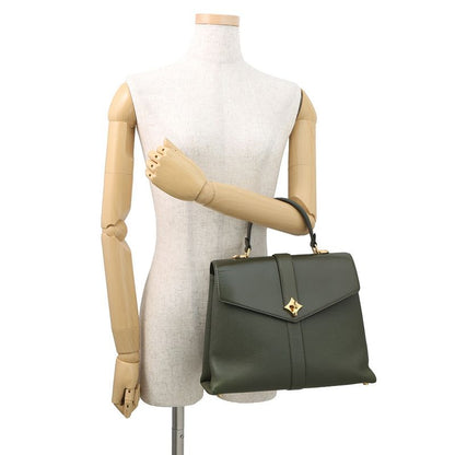 Louis Vuitton Shoulder Bag Calf Leather Rose Des Vents MM
