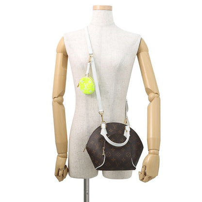 Louis Vuitton Shoulder Bag Monogram Ellipse BB 2-Way Brown White Yellow