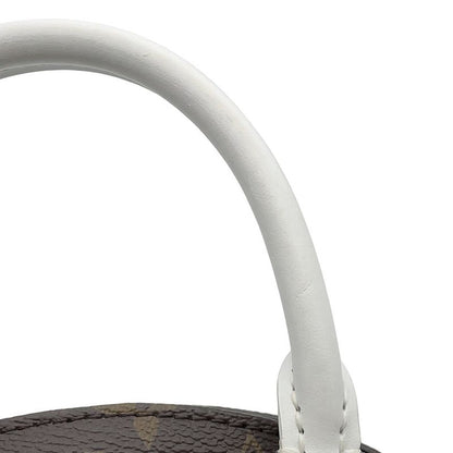 Louis Vuitton Shoulder Bag Monogram Ellipse BB 2-Way Brown White Yellow