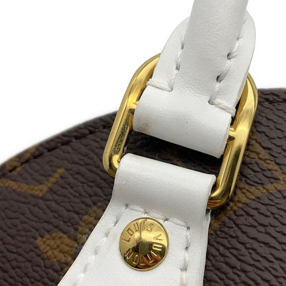 Louis Vuitton Shoulder Bag Monogram Ellipse BB 2-Way Brown White Yellow