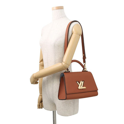 Louis Vuitton Handbag Taurillon Leather Twist One Handle PM Caramel