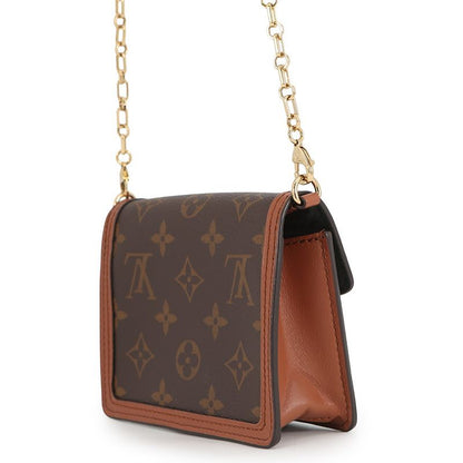 Louis Vuitton Shoulder Bag Monogram Reverse Pico de Fine Noir Black
