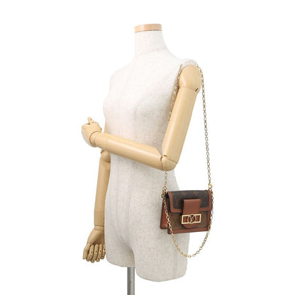 Louis Vuitton Shoulder Bag Monogram Reverse Pico de Fine Noir Black
