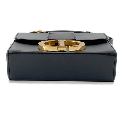 Dior Shoulder Bag 30 Montaigne Leather Black
