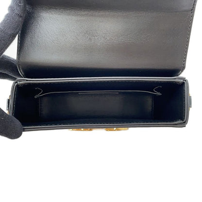 Dior Shoulder Bag 30 Montaigne Leather Black